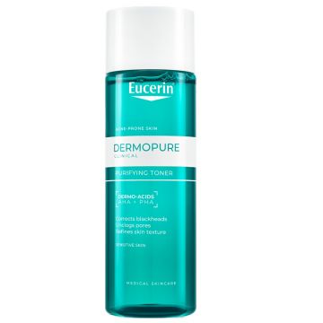 Lotiune tonica cu acid salicilic Dermo Pure Eucerin, 200 ml (Gramaj: 200 ml) Lotiune tonica cu acid salicilic Dermo Pure Eucerin, 200 ml (Gramaj: 200 ml)