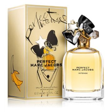 Marc Jacobs Perfect Intense, Apa de parfum, Femei (Concentratie: Apa de Parfum, Gramaj: 100 ml) Marc Jacobs Perfect Intense, Apa de parfum, Femei (Concentratie: Apa de Parfum, Gramaj: 100 ml)