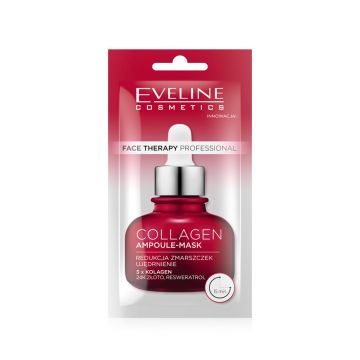 Masca pentru fata cu colagen 8ml, Eveline Cosmetics