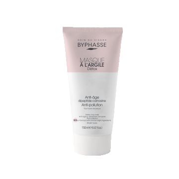 Masca pentru toate tipurile de ten cu argila Detox, 150ml, Byphasse