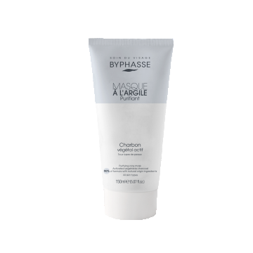 Masca purificatoare pentru toate tipurile de ten cu argila, 150ml, Byphasse