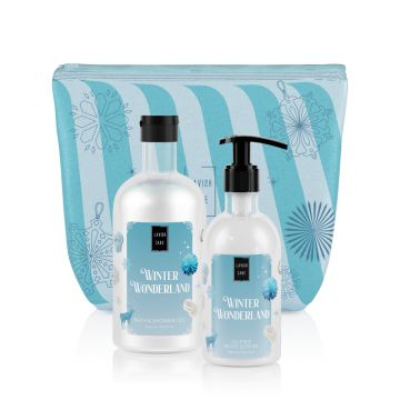 Pachet Gel de dus 500ml + Lotiune de corp 300ml Winter Wonderland, Lavish Care