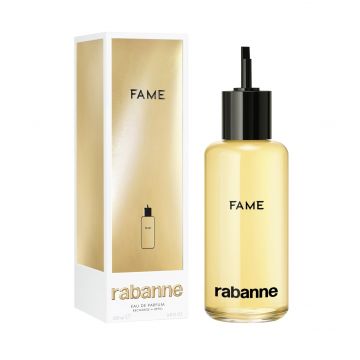 Paco Rabanne Fame, Apa de Parfum, Femei (Concentratie: Apa de Parfum, Gramaj: 200 ml Refill) Paco Rabanne Fame, Apa de Parfum, Femei (Concentratie: Apa de Parfum, Gramaj: 200 ml Refill)