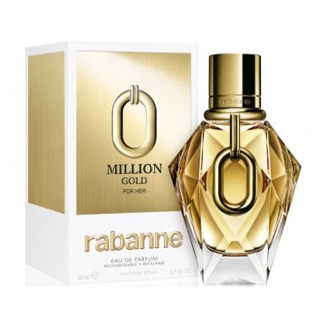 Paco Rabanne Million Gold, Apa de Parfum, Femei (Gramaj: 30 ml) Paco Rabanne Million Gold, Apa de Parfum, Femei (Gramaj: 30 ml)