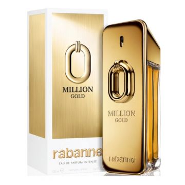 Paco Rabanne Million Gold, Apa de Parfum Intense, Barbati (Gramaj: 100 ml)