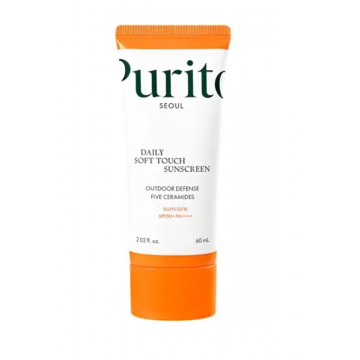 Purito Daily Soft Touch Crema de fata vegana cu protectie solara SPF 50+ PA++++ 60 ml