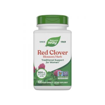 Red Clover Nature's Way, 100 capsule, Secom