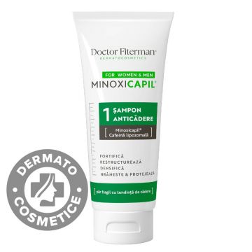 Sampon impotriva caderii parului Minoxicapil, 200ml, Doctor Fiterman Sampon impotriva caderii parului Minoxicapil, 200ml, Doctor Fiterman