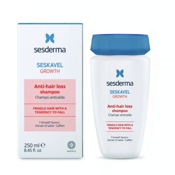 Sampon impotriva caderii parului Sesderma Seskavel Growth (Concentratie: Sampon, Gramaj: 250 ml) Sampon impotriva caderii parului Sesderma Seskavel Growth (Concentratie: Sampon, Gramaj: 250 ml)