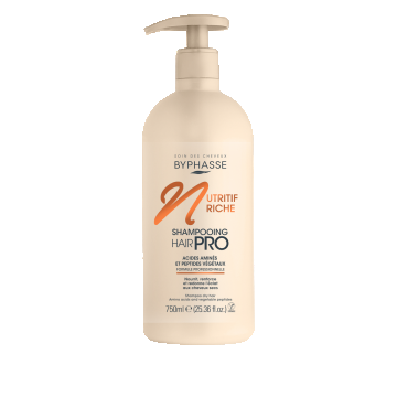 Sampon pentru par uscat HairPro Nutitiv Riche, 750ml, Byphasse