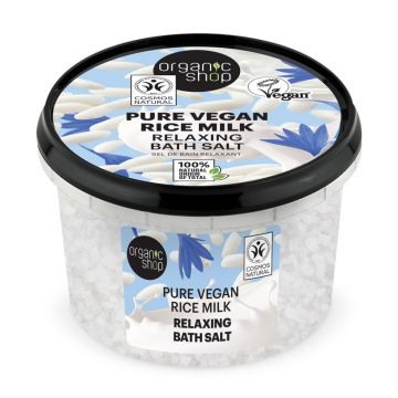 Sare de baie relaxanta Rice Milk, 300g, Organic Shop Sare de baie relaxanta Rice Milk, 300g, Organic Shop