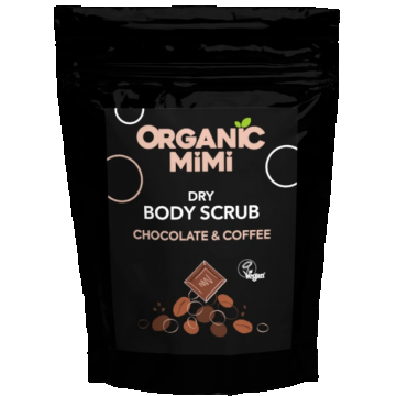 Scrub de corp energizant cu ciocolata si cafea, 150g, Organic Mimi Scrub de corp energizant cu ciocolata si cafea, 150g, Organic Mimi