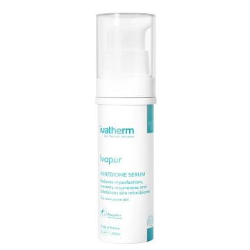 Ser pentru piele mixta sau grasa cu tendinta acneica Ivapur Aknebiome Ivatherm, 30 ml Ser pentru piele mixta sau grasa cu tendinta acneica Ivapur Aknebiome Ivatherm, 30 ml