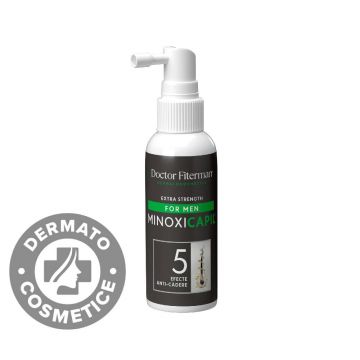 Spray impotriva caderii parului pentru barbati Minoxicapil Men, 60ml, Doctor Fiterman Spray impotriva caderii parului pentru barbati Minoxicapil Men, 60ml, Doctor Fiterman