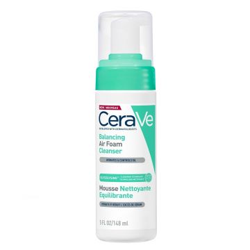 Spuma de curatare reechilibranta pentru ten normal si mixt Air Foam Cleanser Cerave, 148 ml (Gramaj: 148 ml) Spuma de curatare reechilibranta pentru ten normal si mixt Air Foam Cleanser Cerave, 148 ml (Gramaj: 148 ml)