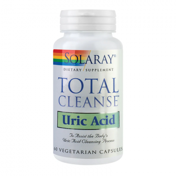 Total Cleanse Uric Acid Solaray, 60 capsule vegetale, Secom