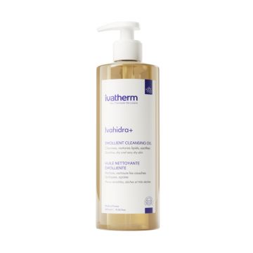 Ulei de spalare emolient pentru piele uscata și foarte uscata, Ivahidra+ Ivatherm, 400 ml Ulei de spalare emolient pentru piele uscata și foarte uscata, Ivahidra+ Ivatherm, 400 ml