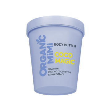 Unt de corp hidratant Coco Magic, 200ml, Organic Mimi Unt de corp hidratant Coco Magic, 200ml, Organic Mimi