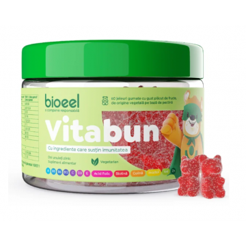 Vitabun Jeleuri gumate cu aroma de fructe 60 bucati