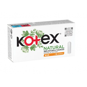 x Natural Tampoane interne normal 16 bucati x Natural Tampoane interne normal 16 bucati
