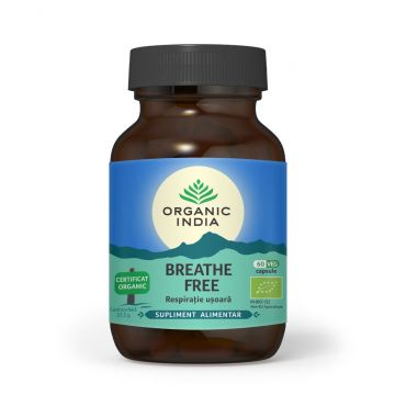 Breathe Free Eco, 60 capsule vegetale, Organic India