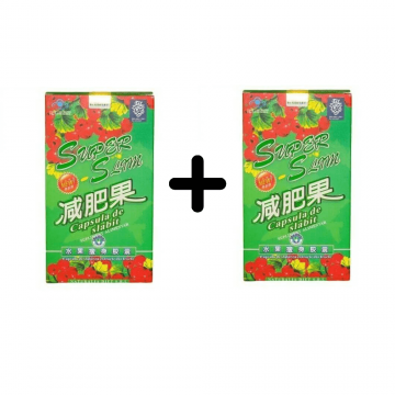 Capsule pentru slăbit Super Slim, 2 x 30 capsule, Naturalia Diet