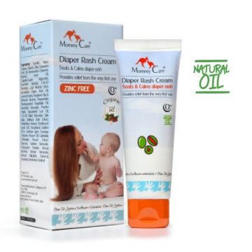 Crema fara zinc impotriva iritatiilor din zona scutecului, 80 ml, Mommy Care