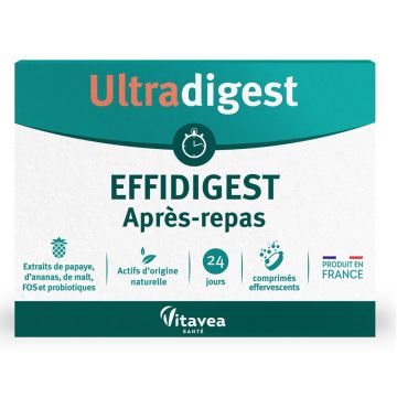 Effidigest Probiotic Ultradigest, 24 tablete efervescente, Vitavea Sante