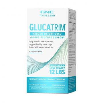 Formula avansata pentru slabit GlucaTrim Total Lean, 120 capsule, GNC