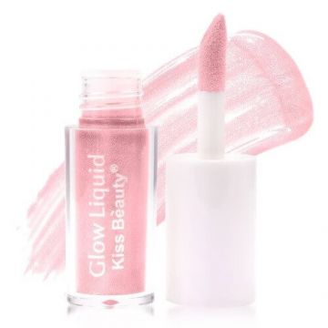 Iluminator Lichid, Kiss Beauty, Liquid Glow Highlight, 03, 4 ml