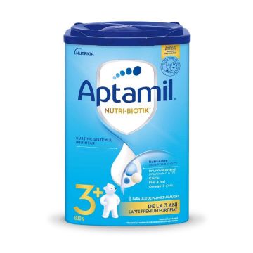 Lapte praf Aptamil Nutri-Biotik 3+, +3 ani, 800 g, Nutricia