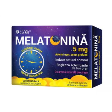 Melatonină 5 mg cu eliberare rapidă 30 tablete sublinguale, Cosmopharm