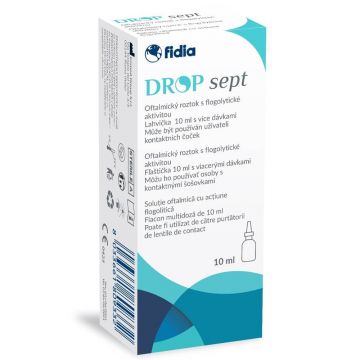 Solutie oftalmica Dropsept, 10 ml, Fidia Farmaceutici