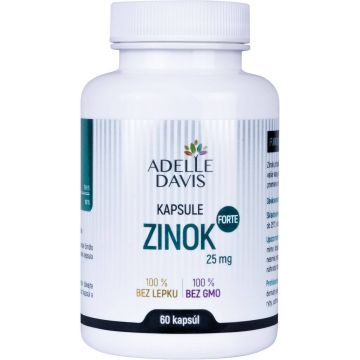 Adelle Davis Zinc FORTE 25 mg 60 capsule