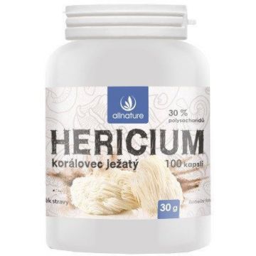 Allnature Hericium Coral Hedgehog 100 capsule