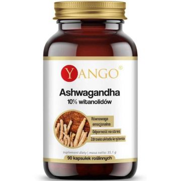 Ashwagandha 10% vitanolides - 90 capsule Yango