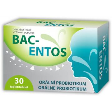 Bac-entos probiotic oral 30 comprimate