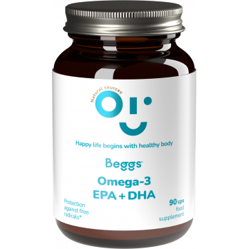Beggs Omega-3, EPA+DHA 90 capsule
