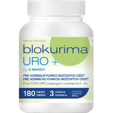 Blokurima URO+ 180 comprimate
