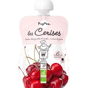 Capsulă Popote BIO cireșe 120 g