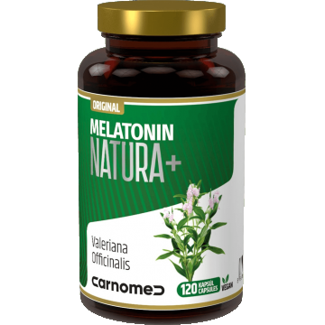 CarnoMed Melatonin Natura + 120 capsule