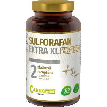 CarnoMed Sulforaphane EXTRA XL Pure Gold Edition 120 capsule