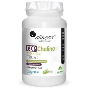 CDP Choline 250mg 60 capsule Aliness