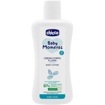 Chicco Baby Moments Lapte de corp 87% ingrediente naturale 200 ml