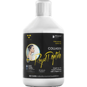 ColagenDrink Colagen Royal Peptide colagen de pește hidrolizat fără zahăr 500 ml