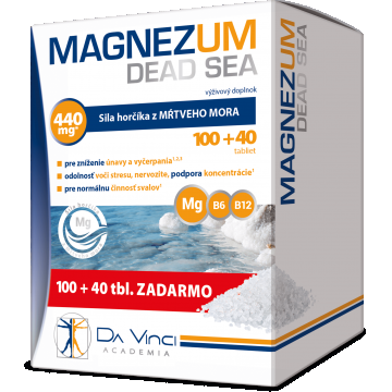 Da Vinci Academia Magneziu Marea Moartă 140 comprimate