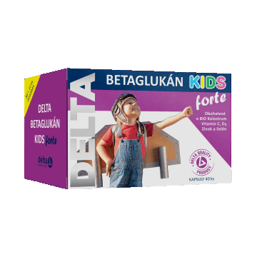 Delta BETAGLUKAN KIDS forte 40 capsule