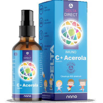 Delta Colostrum kids Vitamina C+Acerola Spray pentru piele 100 ml