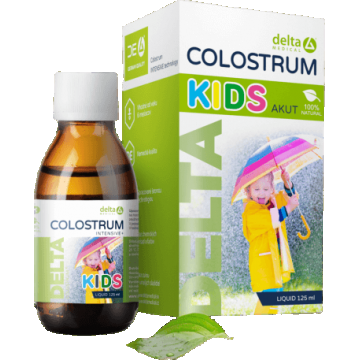 Delta Colostrum sirop KIDS 100% NATURAL 125 ml