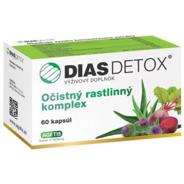 Dias DETOX Complex de plante purificatoare 60 capsule